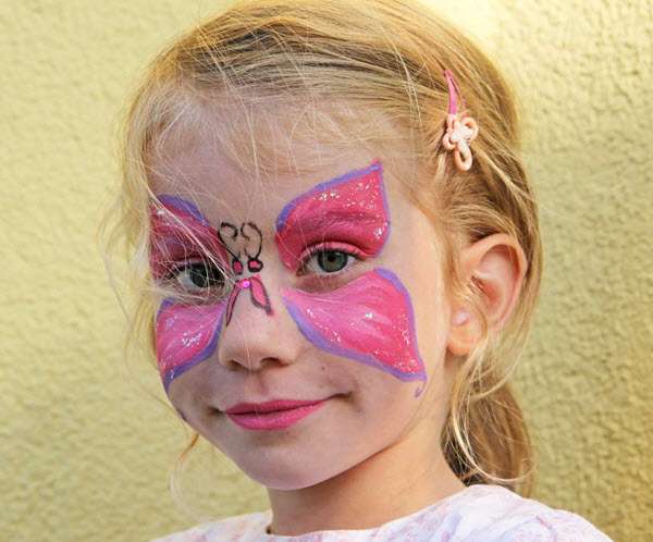 Kinderschminken Anbieter für Kindergeburtstag